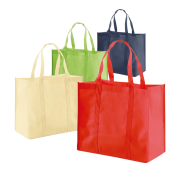 Group image of the available colours of the Non-Woven Shopper Bag from total Merchandise