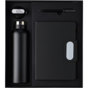 Promotional Recycled Office Gift Set in Black with a design from Total Merchandise