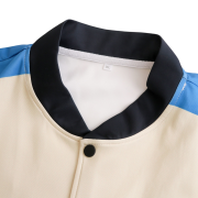 Close up of the  Unisex Polyester Scuba Sublimated Varsity Jacket  from Total Merchandise