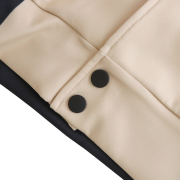 Close up of the  Unisex Polyester Scuba Sublimated Varsity Jacket  from Total Merchandise