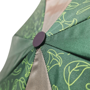 The top of the Executive UK Telescopic Eco Double Canopy Umbrella from Total Merchandise