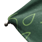Close up of the Executive UK Telescopic Eco Double Canopy Umbrella from Total Merchandise