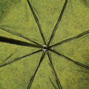 The underneath of the Executive UK Telescopic Eco Double Canopy Umbrella from Total Merchandise