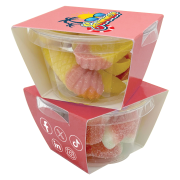 Promotional Large Sweets Eco Tub with a full colour design from Total Merchandise