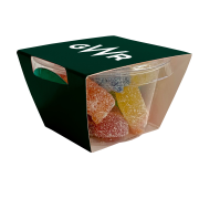 Branded Large Sweets Eco Tub with a full colour design from Total Merchandise