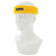 Promotional Cotton Towelling Headband with a design from Total Merchandise