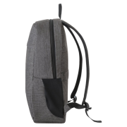 Personalised Recycled Polyester Business Laptop Backpack in Dark Grey from Total Merchandise