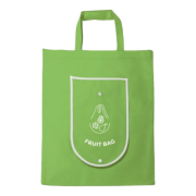 Custom Branded Non-Woven Foldable Bag in Light Green printed with your logo from Total Merchandise