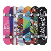 Promotional Skateboard in Black with a design from Total Merchandise