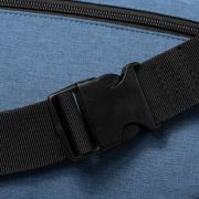 Customised Anti-Theft Hook-Zip Waist Bag in Navy Blue branded with your logo from Total Merchandise