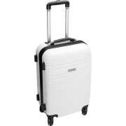 Branded Serafina Suitcase Trolley in White with a design from Total Merchandise
