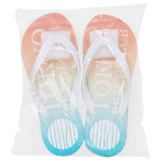 Printed Men's Classic EVA Foam Flip Flops in White printed with your logo from Total Merchandise