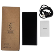 Packaging from the Elite USB-C 10,000mAh PowerBank in Black from Total Merchandise