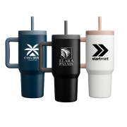 Group image of the Grosche 945ml Aspen Stainless Steel Insulated Mug from Total Merchandise