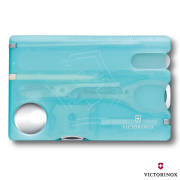 Victorinox SwissCard Nail Care in Transparent Ice Blue