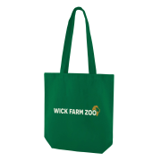 Premium Heavyweight Canvas Tote Bag in Emerald Green