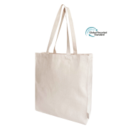 Premium Heavyweight Recycled Canvas Tote Bag in Natural