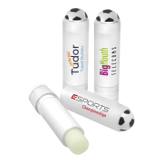 Football Lip Balm Stick in White