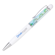 Premium Floating Pen in White