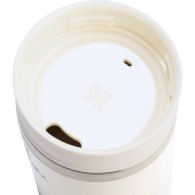 Custom Printed Stanley Café-To-Go 350ml travel mug in Cream branded with your company logo