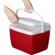 Promotional 13 Litre Cooler Box in Red printed with your company logo from Total Merchandise