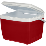 Custom Printed 13 Litre Cooler Box in Red printed with your company logo from Total Merchandise
