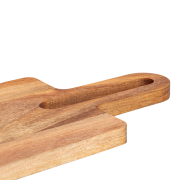 Custom printed Sustainable Wood Chopping Board handle