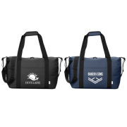 Custom printed Recycled Travel Duffel Bag