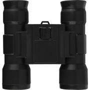 Logo Branded Plastic Binoculars in Black printed with your logo from Total Merchandise