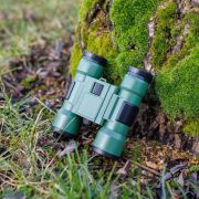 Personalised Plastic Binoculars in Green printed with your logo from Total Merchandise