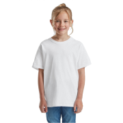 Fruit of the Loom Childrens Valueweight White T-Shirts