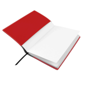 Logo Printed Refillable Eco Notebooks in Red printed with your logo from Total Merchandise