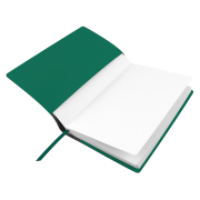 Custom Branded Refillable Eco Notebooks in Pine Green printed with your logo from Total Merchandise