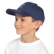 Promotional Essential Organic Cotton Cap in black branded with your logo from Total Merchandise