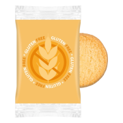 Branded wrapper in full colour by Total Merchandise with the Gluten Free Mini Shortbread