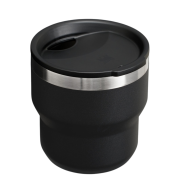 Logo Branded Stanley Stainless Steel Insulated Stacking Cup in Black branded with your company logo