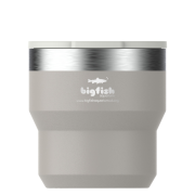 Custom Branded Stanley Stainless Steel Insulated Stacking Cup in Grey branded with your company logo