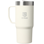 Stanley Everyday Suburban Recycled Mug in Cream with a custom logo