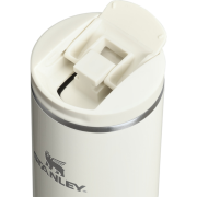 Custom Branded Stanley Fliptop Recycled Stainless Steel Tumbler in Cream from Total Merchandise