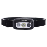 Company branded LED rechargeable head torch by Total Merchandise