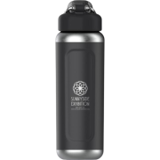 Promotional Stanley Recycled Stainless Steel Insulated Bottle in Black from Total Merchandise