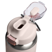 Promotional Stanley Recycled Stainless Steel Insulated Bottle in Rose Gold from Total Merchandise