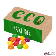 Eco Maxi Skittle Box with a full colour print by Total Merchandise