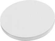 Circle Shaped Recycled Sticky Notes in White