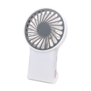Custom Printed Mini Clip Fan in White branded with your company logo from Total Merchandise