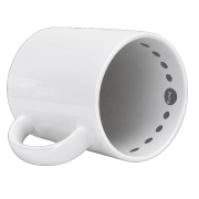 Branded Cambridge Mugs with Inner Rim Print in White branded with your logo from Total Merchandise