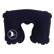 Image of the Inflatable Neck Pillow with a promotional side print by Total Merchandise