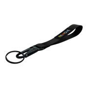 Branded Woven Strap Clip Keyring by Total Merchandise