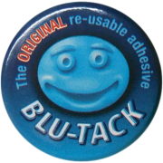 Custom printed 25mm Button Badges with a company logo to be given away to clients