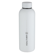 750ml Recycled Stainless Steel Water Bottle in White